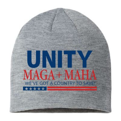 Unity Maga Maha We Are Got A Country To Save Sustainable Beanie