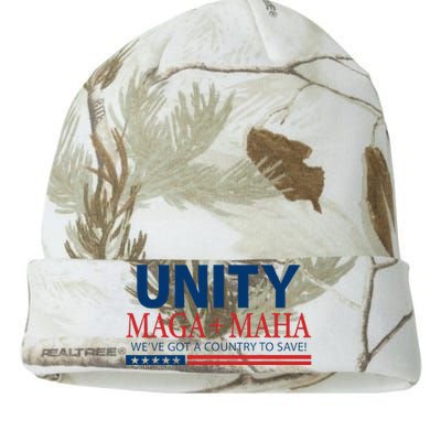 Unity Maga Maha We Are Got A Country To Save Kati Licensed 12" Camo Beanie