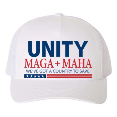 Unity Maga Maha We Are Got A Country To Save Yupoong Adult 5-Panel Trucker Hat