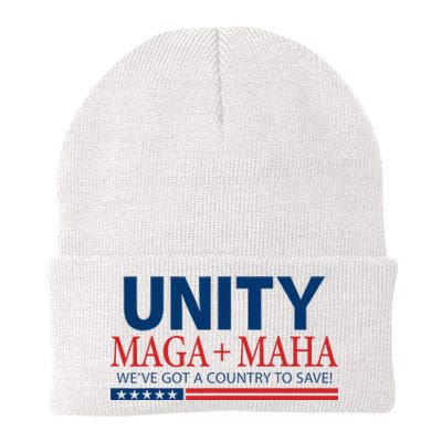 Unity Maga Maha We Are Got A Country To Save Knit Cap Winter Beanie