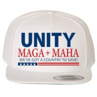 Unity Maga Maha We Are Got A Country To Save Wool Snapback Cap