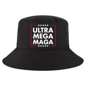 Ultra Mega Maga Trump Liberal Supporter Republican Family Cool Comfort Performance Bucket Hat