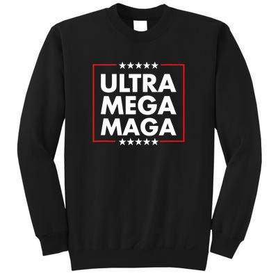 Ultra Mega Maga Trump Liberal Supporter Republican Family Sweatshirt