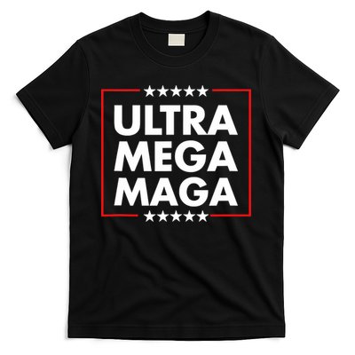 Ultra Mega Maga Trump Liberal Supporter Republican Family T-Shirt