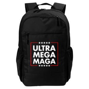 Ultra Mega Maga Trump Liberal Supporter Republican Family Daily Commute Backpack