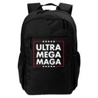 Ultra Mega Maga Trump Liberal Supporter Republican Family Daily Commute Backpack