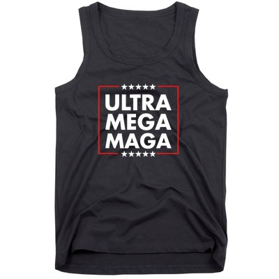 Ultra Mega Maga Trump Liberal Supporter Republican Family Tank Top