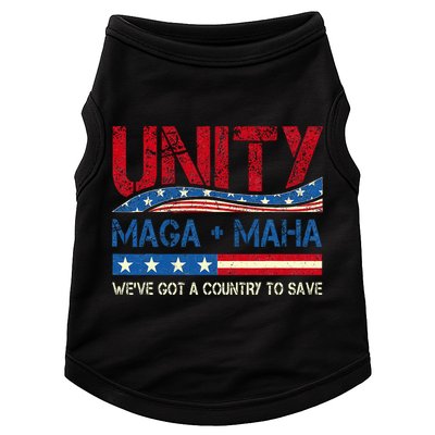 Unity Maga Maha WeVe Got A Country To Save American Flag Doggie Tank