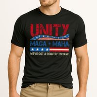 Unity Maga Maha WeVe Got A Country To Save American Flag Performance Shirt