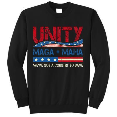 Unity Maga Maha WeVe Got A Country To Save American Flag Sweatshirt