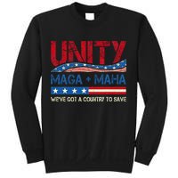 Unity Maga Maha WeVe Got A Country To Save American Flag Sweatshirt