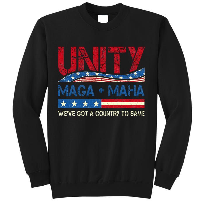 Unity Maga Maha WeVe Got A Country To Save American Flag Sweatshirt