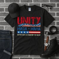 Unity Maga Maha WeVe Got A Country To Save American Flag Tall T-Shirt