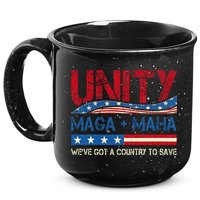 Unity Maga Maha WeVe Got A Country To Save American Flag 15oz Campfire Ceramic Mug