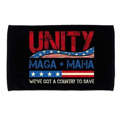 Unity Maga Maha WeVe Got A Country To Save American Flag Microfiber Hand Towel