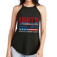 Unity Maga Maha WeVe Got A Country To Save American Flag Women's Perfect Tri Rocker Tank