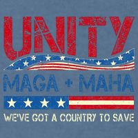 Unity Maga Maha WeVe Got A Country To Save American Flag Garment-Dyed Sweatshirt