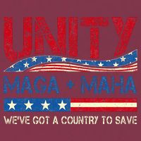 Unity Maga Maha WeVe Got A Country To Save American Flag 16oz Travel Tumbler