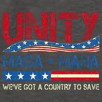 Unity Maga Maha WeVe Got A Country To Save American Flag Vector Backpack