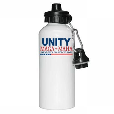 Unity Maga Maha WeVe Got A Country To Save Aluminum Water Bottle