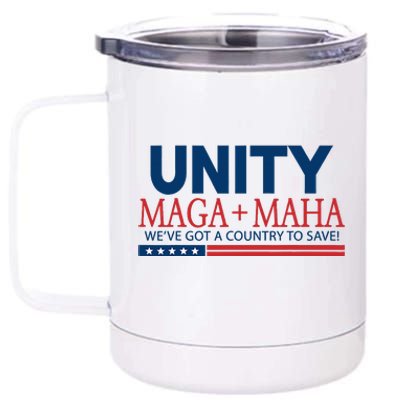 Unity Maga Maha WeVe Got A Country To Save 12 oz Stainless Steel Tumbler Cup