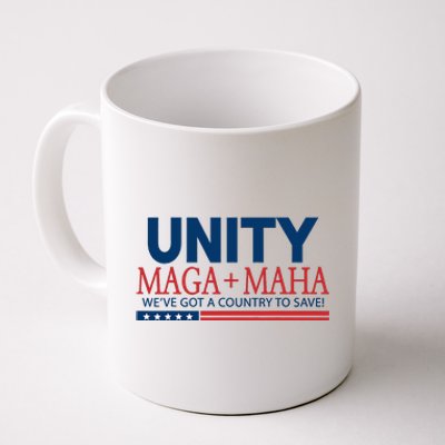 Unity Maga Maha WeVe Got A Country To Save Coffee Mug