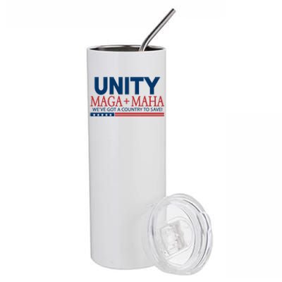 Unity Maga Maha WeVe Got A Country To Save Stainless Steel Tumbler