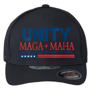 Unity Maga Maha WeVe Got A Country To Save Flexfit Unipanel Trucker Cap