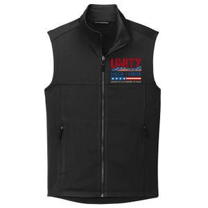 Unity Maga Maha WeVe Got A Country To Save American Flag Collective Smooth Fleece Vest