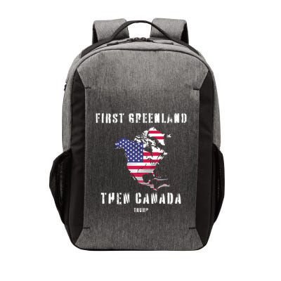Updated Map Of America Canada And Greenland Trump Vector Backpack