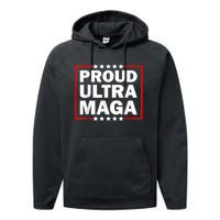 Ultra Maga Proud Ultra Maga Performance Fleece Hoodie