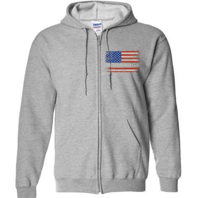 Ultra Maga Proud Ultra Maga 1 Full Zip Hoodie