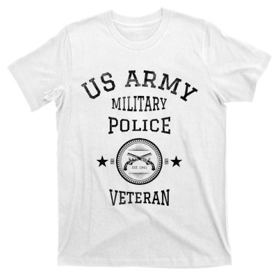 US Military Police Veteran Retired Police Officer T-Shirt