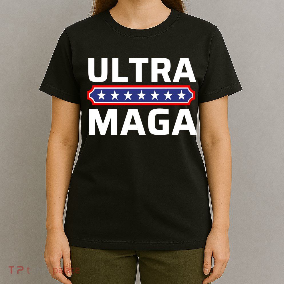 Ultra Maga Pro Trump Ultra MAGA Funny Anti Biden T-Shirt
