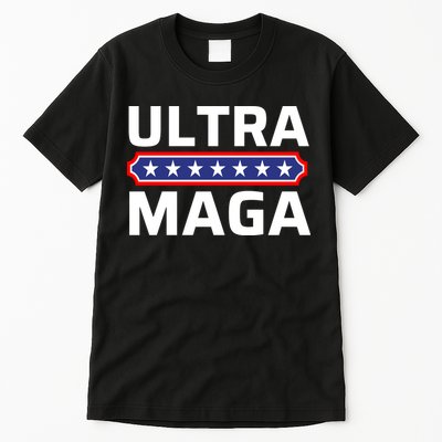 Ultra Maga Pro Trump Ultra MAGA Funny Anti Biden Tall T-Shirt
