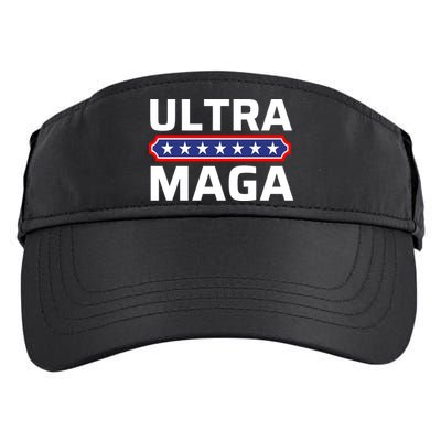 Ultra Maga Pro Trump Ultra MAGA Funny Anti Biden Adult Drive Performance Visor