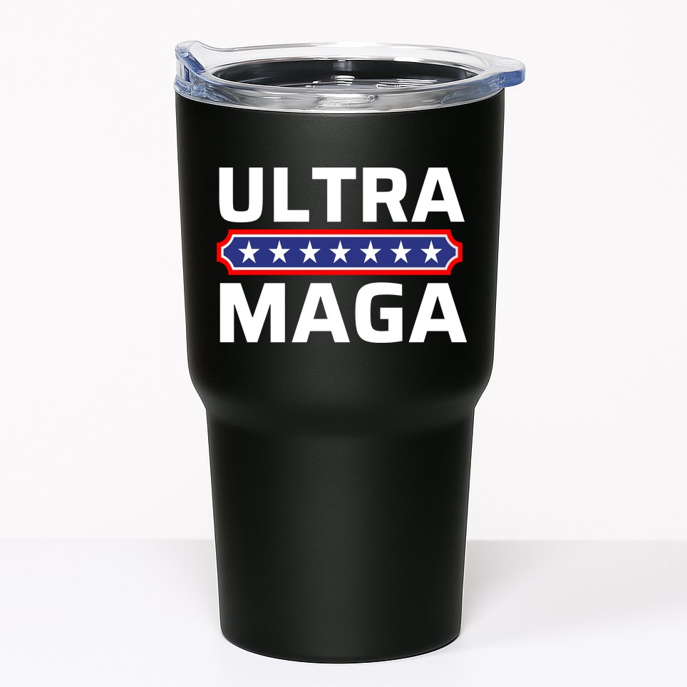 Ultra Maga Pro Trump Ultra MAGA Funny Anti Biden Tumbler