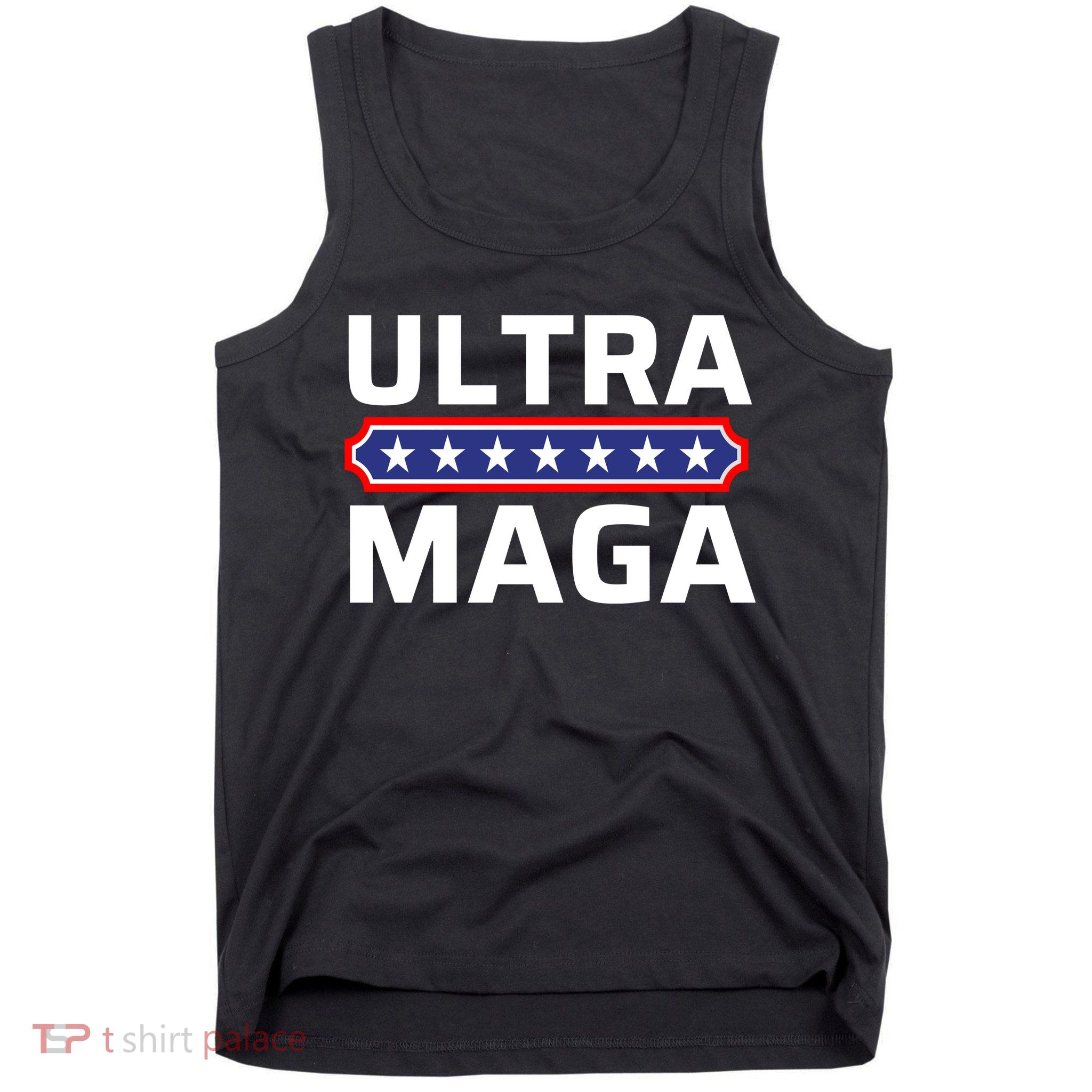 Ultra Maga Pro Trump Ultra MAGA Funny Anti Biden Tank Top