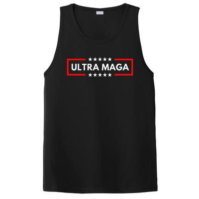 Ultra Maga Pro Trump 2024 Trump Maga King Anti Biden PosiCharge Competitor Tank