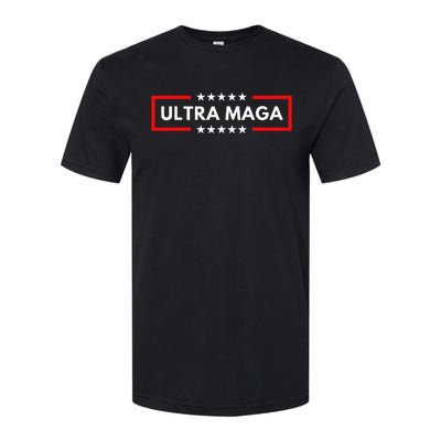 Ultra Maga Pro Trump 2024 Trump Maga King Anti Biden Softstyle CVC T-Shirt