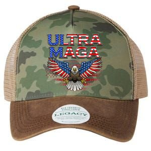 Ultra Maga Proud Ultra Maga Legacy Tie Dye Trucker Hat