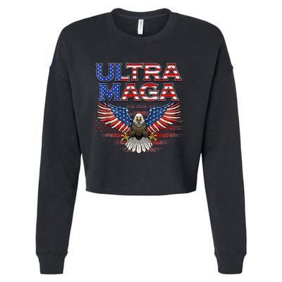 Ultra Maga Proud Ultra Maga Cropped Pullover Crew