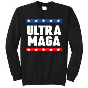 Ultra Maga Patriotic Graphic Tall Sweatshirt