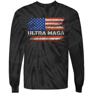 Ultra Maga Proud Ultra Maga Tie-Dye Long Sleeve Shirt