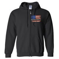 Ultra Maga Proud Ultra Maga Full Zip Hoodie