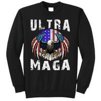 Ultra Maga Pro Trump Ultra MAGA Funny Anti Biden Sweatshirt