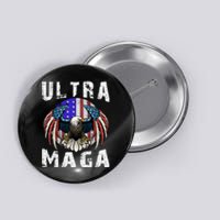 Ultra Maga Pro Trump Ultra MAGA Funny Anti Biden Button