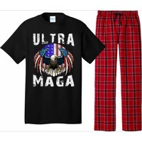 Ultra Maga Pro Trump Ultra MAGA Funny Anti Biden Pajama Set