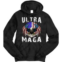 Ultra Maga Pro Trump Ultra MAGA Funny Anti Biden Tie Dye Hoodie