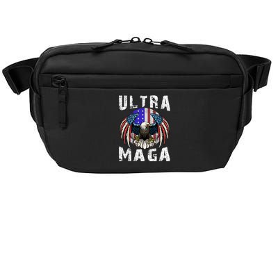 Ultra Maga Pro Trump Ultra MAGA Funny Anti Biden Crossbody Pack